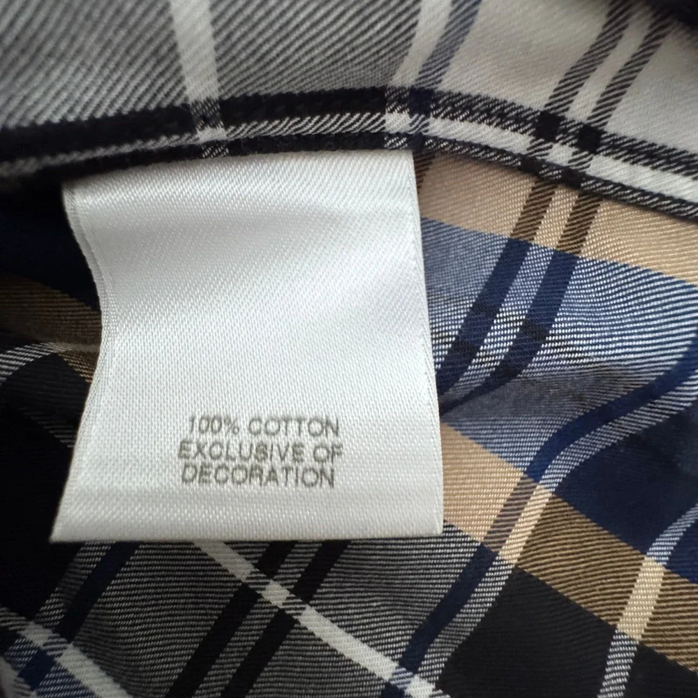 Cremieux Men's Plaid Shirt Size XL Long Sleeve Button‎ Front